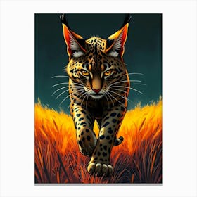 Wild Animal Creative Portrait 143 Canvas Print