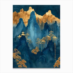 Chinese Mountains Canvas Print Canvas Print