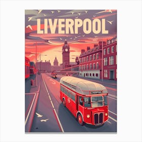 Liverpool England 1 Canvas Print