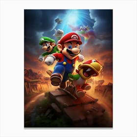 Mario Bros 41 Canvas Print