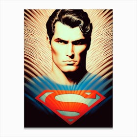 Superman 4 Canvas Print