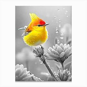 Yellow Bird 1 Canvas Print