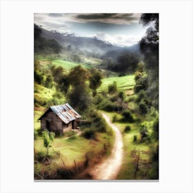 Country Road 1 Canvas Print