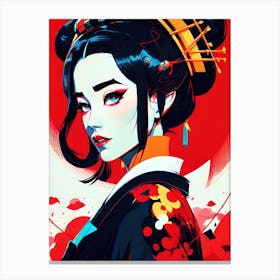 Geisha 87 Canvas Print