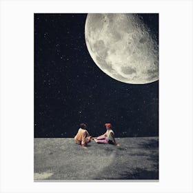 I Gave You The Moon For A Smile Canvas Print