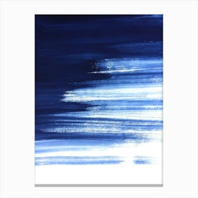 Blues And Whites Canvas Print