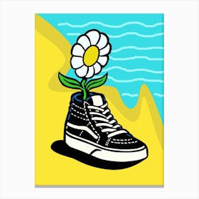 Vans Sneakers With Flower Canvas Print