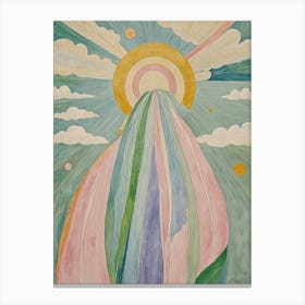 Rainbow Sunrise Canvas Print