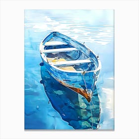 Boat on the sea 1 Canvas Print