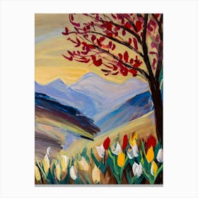 Fresh Blooms Of Spring Canvas Print