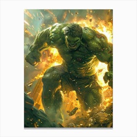 Hulk 31 Canvas Print