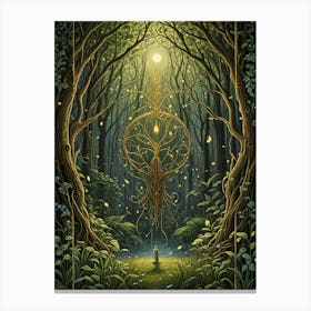 Spirit Of The Forest Canvas Print