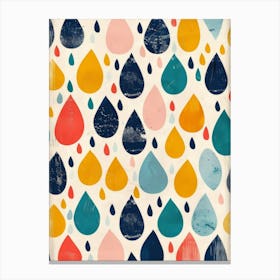Raindrops 8 Canvas Print