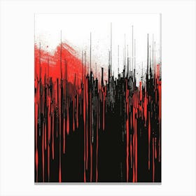 Dripping Blood Canvas Print Canvas Print