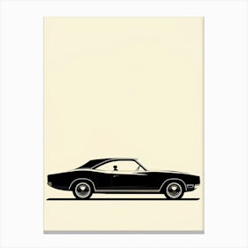 Car Silhouette Toile