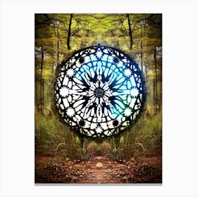 Circle In The Woods Canvas Print