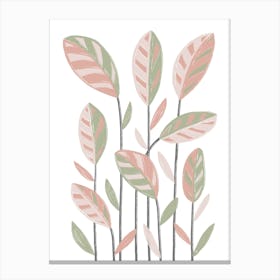 Funky Plants Canvas Print