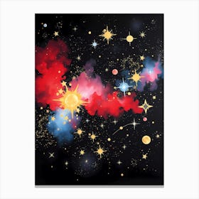 Galaxy Canvas Art Canvas Print