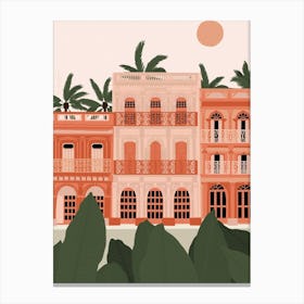 Havana Print  Canvas Print