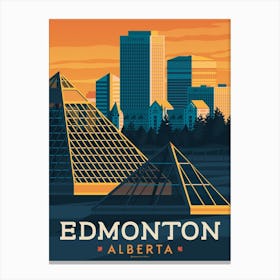 Edmonton Canada Canvas Print