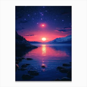 Night Sky 24 Canvas Print