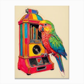 Parrot Machine Canvas Print