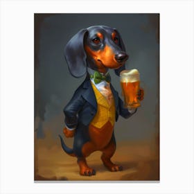 Dachshund Canvas Print