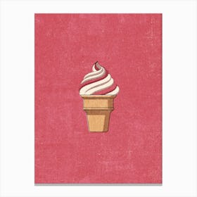 Fast Food Ice Cream Canvas Print