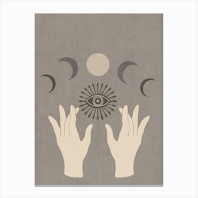 Occult Symbol Canvas Print