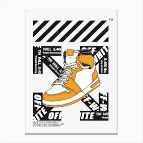 Sneakers Rich 1 Canvas Print