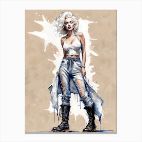Marilyn Monroe 10 Canvas Print