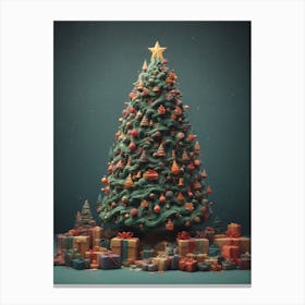 Christmas Tree 1 Canvas Print