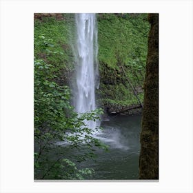 Fall into Peace Canvas Print