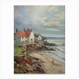 England By The Sea Canvas Print