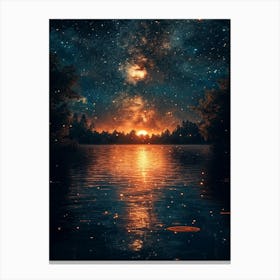 Starry Night 73 Canvas Print