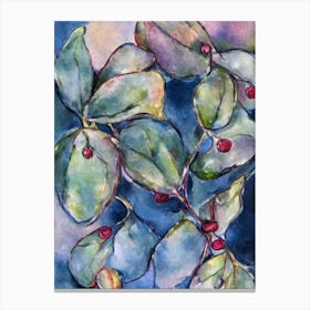 Salal Berry 3 Classic Fruit Canvas Print