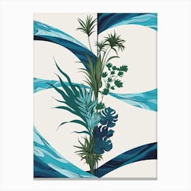 Tropical Plants Canvas Print