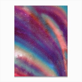 Synthwave neon space #16 - Galaxy Canvas Print