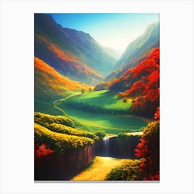 Landscape Painting 11 Canvas Print