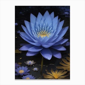 Lotus Flower 4 Canvas Print