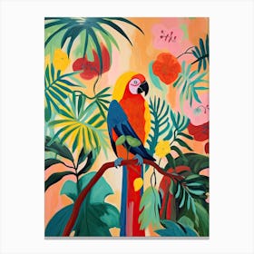 Tropical Parrot 2 Canvas Print