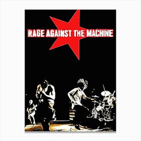 Rage Against The Machine Canvas Print