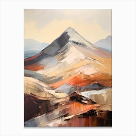 Mullach Nan Coirean Scotland 1 Mountain Painting Canvas Print