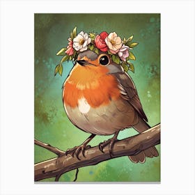 Robin 4 Canvas Print