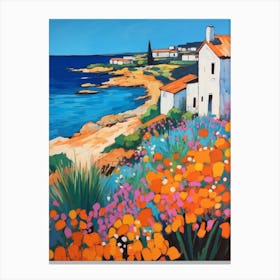 Sardinia Italy 1 Fauvist Painting Canvas Print