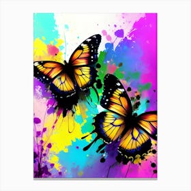 Colorful Butterflies 126 Canvas Print