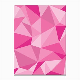 Fifty Shades of Pink X Canvas Print