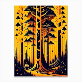 Forest 56 Canvas Print