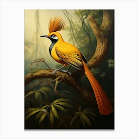 Wilson's Bird-of-Paradise Wall Art Canvas Print