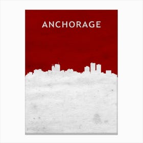 Anchorage Alaska Canvas Print